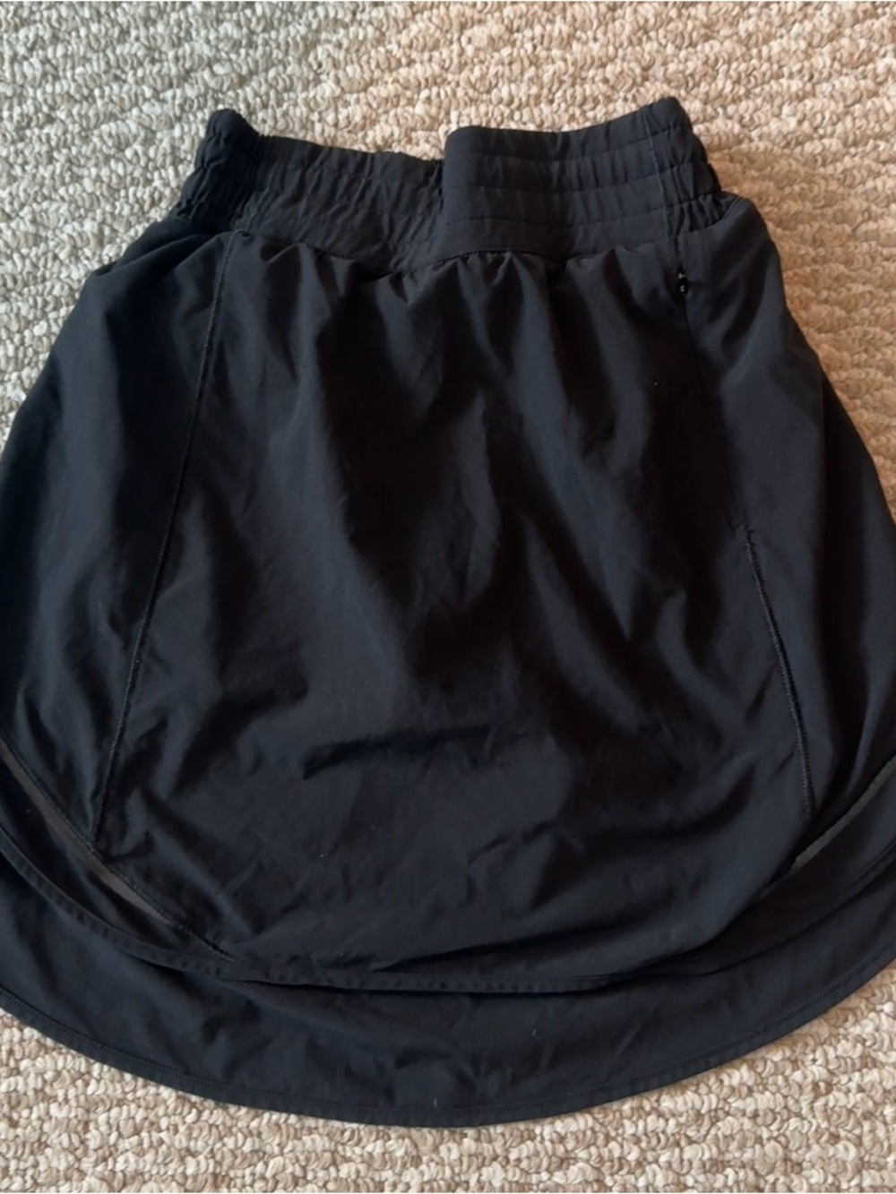 Lululemon Hotty Hot High-Rise Skirt Black Skort